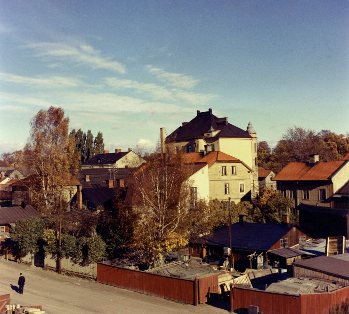 Södra delen av kvarteret Rosenbad 1958.