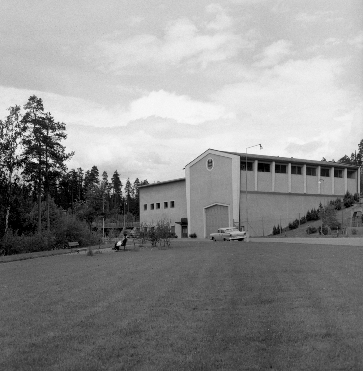 Någonstans i Värmland - från slutet av 1950-talet. Kraftverket i Jössefors.