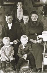 Familie fra Stonglandet som emigrerte til Amerika.