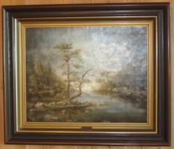 Høstmorgen [Oljemaleri]