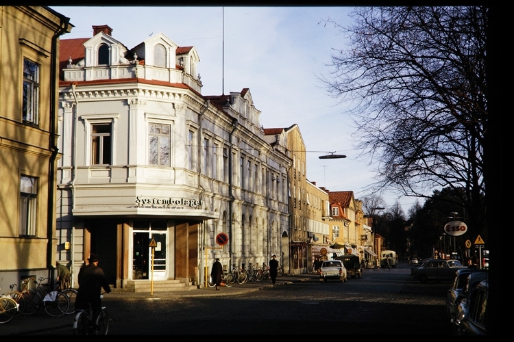 Norra Järnvägsgatan i Växjö, 1960-tal.