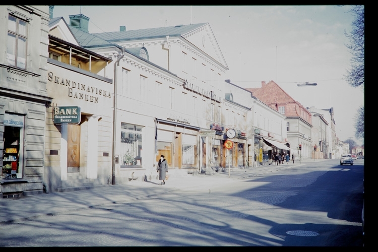 Kungsgatan norrut, Växjö. 1960-tal.