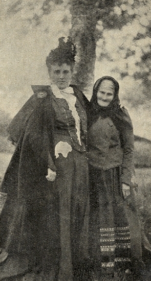 Christina Nilsson med systern Anna Catharina.