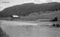 Fra lanskap ved elva Jøra i Gausavassdraget i Gausdal i Oppl