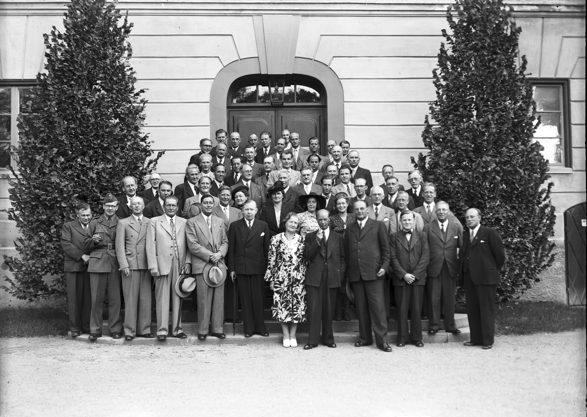 Journalistkongressen, augusti 1944
Trappan till Gävle Slott
