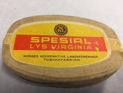 Tobakkeske med tobakk