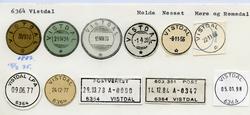 Stempelkatalog  6364 Vistdal, Nesset kommune, Møre og Romsda