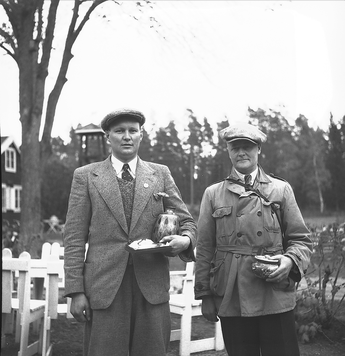 År 1938. Korparations skjutning. Reportage för Gefle-Posten

