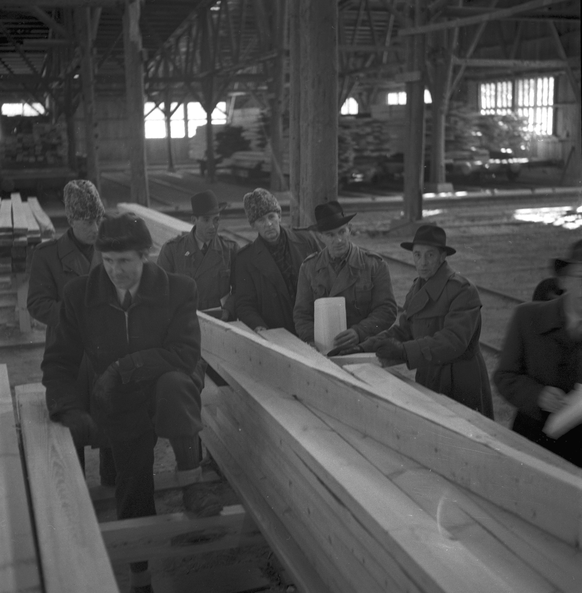 Korsnäsverken kurs för sorterare i Karskär. Den 15 mars 1949.