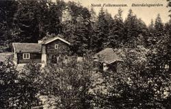 Postkort. Østerdalsgården.  Østerdalstunet, NF.