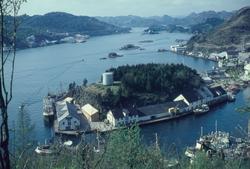 Lindøya sett fra Varberg