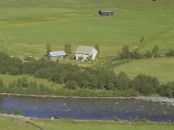 Fredheim, småbruk, elv, Olstad, Vestre Gausdal