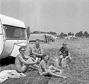 Gränna camping år 1968