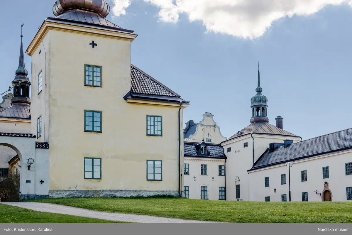 Tyresö slott, exteriör - Nordiska museet / DigitaltMuseum