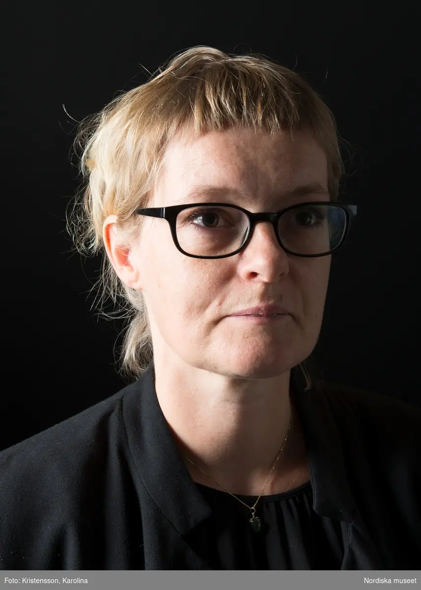 Porträtt Amanda Creuzer, utställningsproducent Nordiska museet