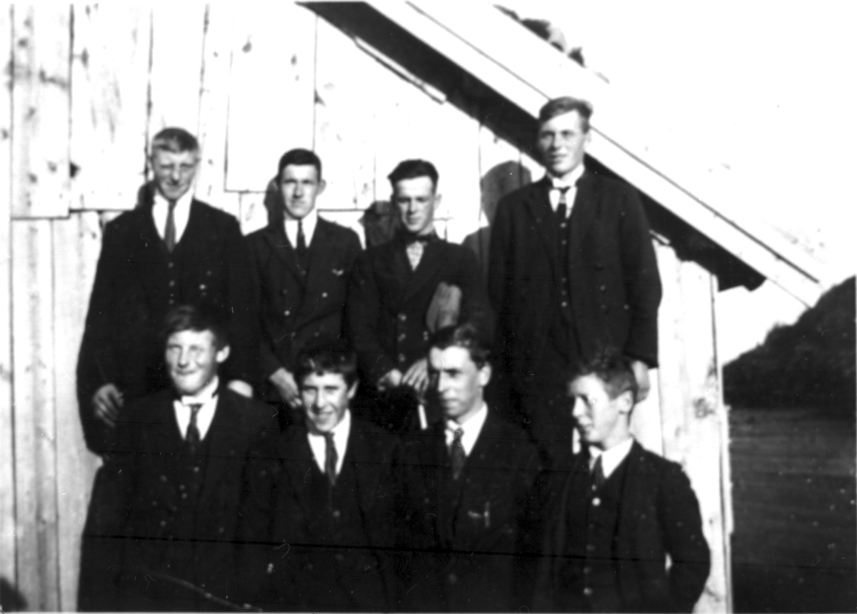 Ungdommer fra Lekangen, Valvågen og Stangnes 1926-27