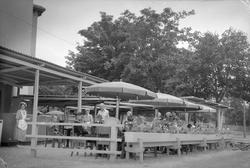 Friluftsrestaurant utenfor Studentersamfundet