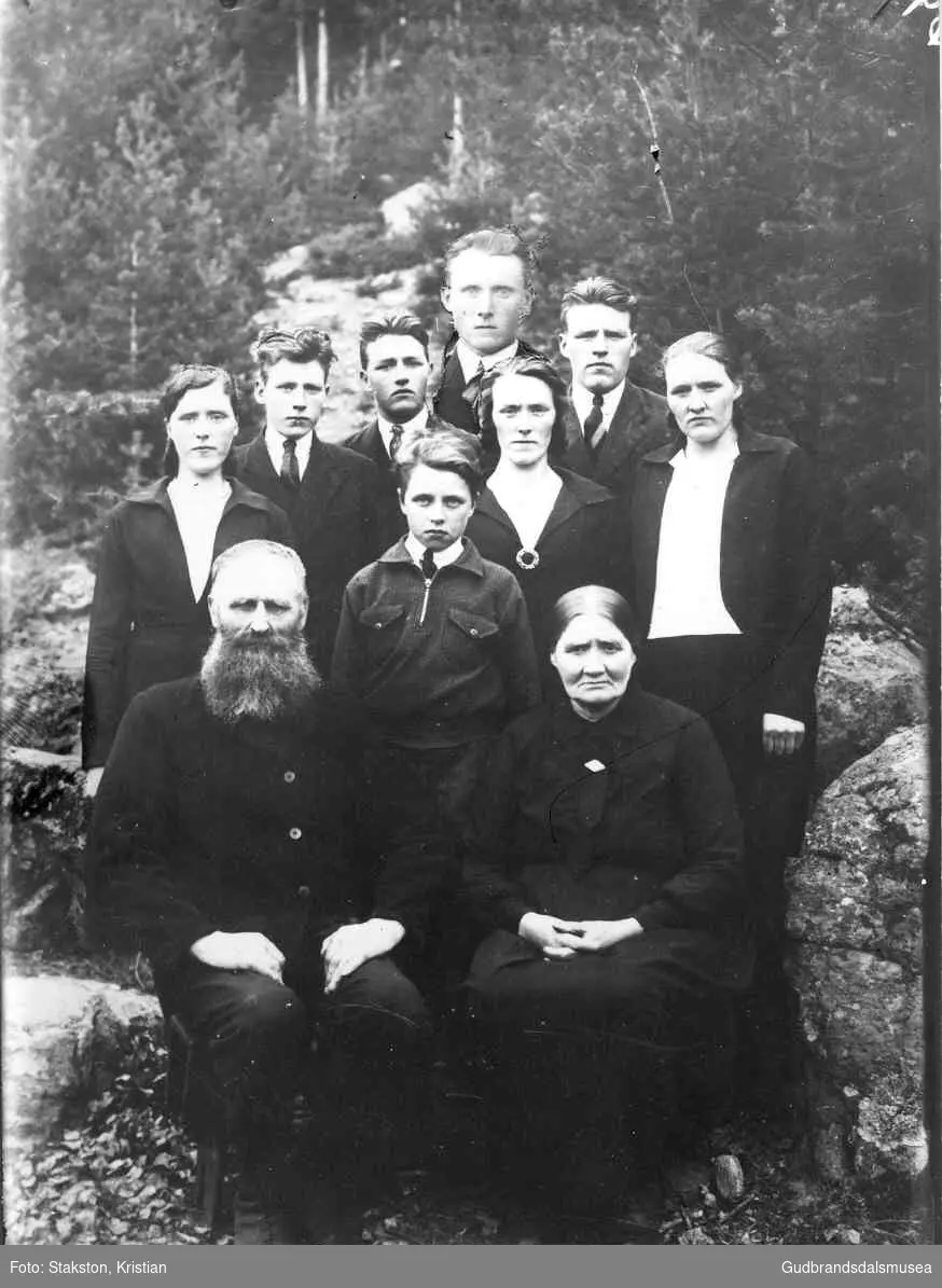 Johan Kolden (f. 1869) m.familie