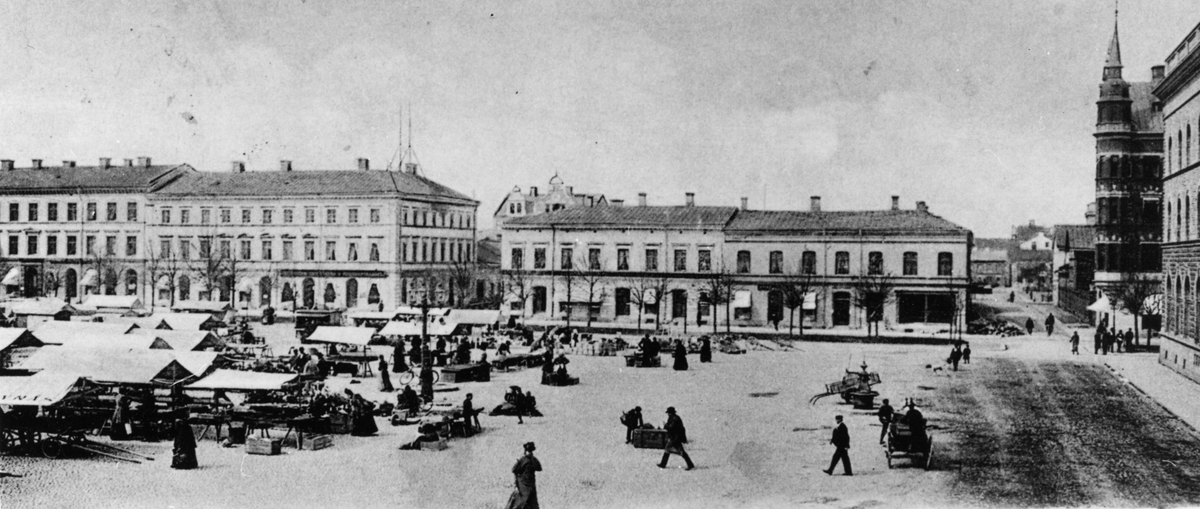 Gävle stad – Norr, Stortorget.
Stortorget omkring 1903.