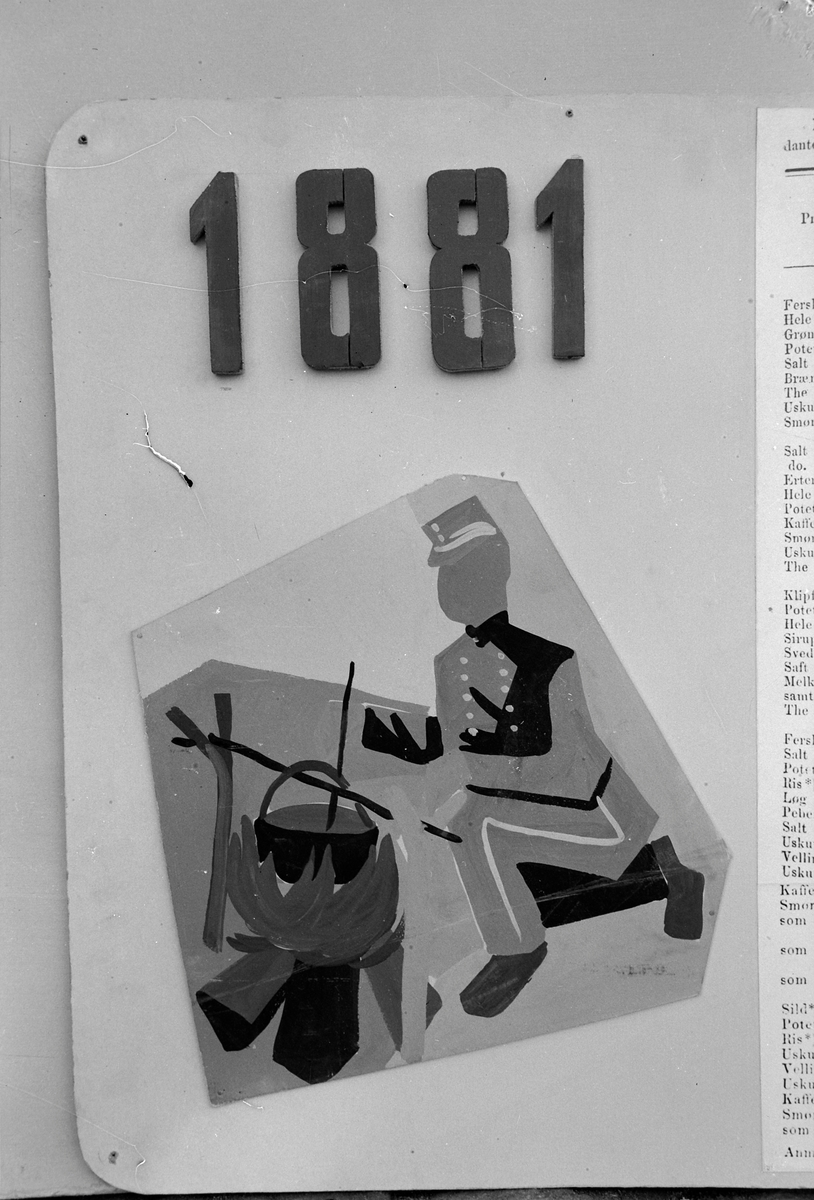 Plakater til Forsvarsutstilling