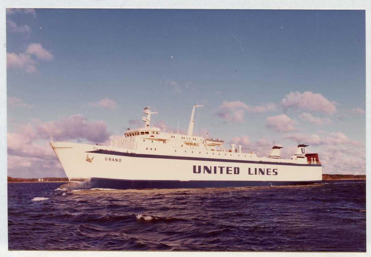 Roro lastfartyget Granö ägdes av Mariehamns Rederiaktiebolag  (Firma Gustaf Erikson) 1972 - 1985.