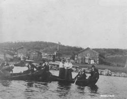 Bryllup Nordigård 1918, Kristine og Hallstein Narbuvoll. Fra