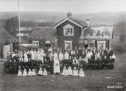 Gruppebilde. Bryllup