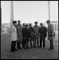 Besøk vedrørende lagerbåt for VC. Mannskap fra Monomer Ventu