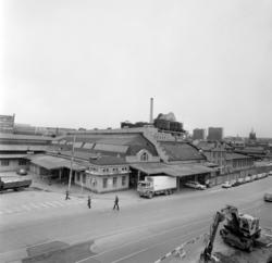 Oslo Slaktehus skal rives, april 1973.