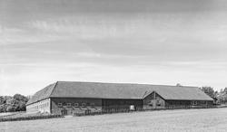 Borregård hovedgård i Sarpsborg, 1939. Uthusbygningen etter 