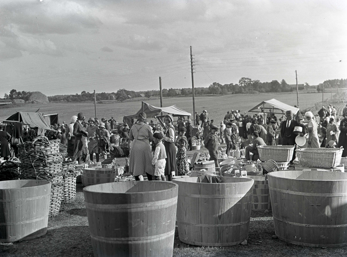 Rockneby marknad 1932.