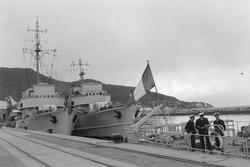 Fransk flåtebesøk i Trondheim