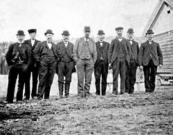 Begravelse, ukjent sted i Trøgstad antakelig , ukjent år.
F