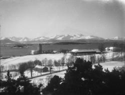 Mulig utsikt fra Frænavegen 66.