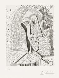 Sideblikk på Velázquez: Infant i tre-kvart profil [Grafikk]