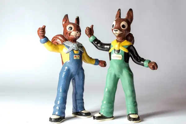 Reklame og gjenstander fra Kongsberg Handelsstand