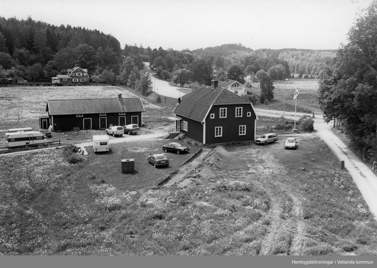 Bäckseda prästgård 3:17: Arrendatorsbostaden till Bäckseda prästgård. Bilden är tagen 1998. Huset uppfördes 1921, idag rivet.