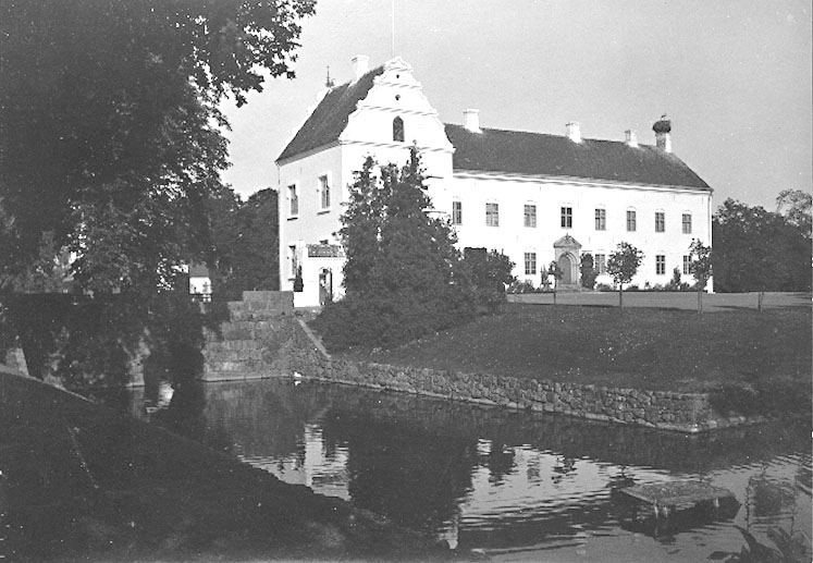 Ellinge, gods i Skåne. E. är känt sedan 1200-talet. I den nuv. huvudbyggnaden, av sten i
två våningar, tidigare östra längan i en kringbyggd borg, ingår delar från 1500- och 1600-talen. En tredje våning revs vid en ombyggnad under 1700-talets förra del. En tornartad tillbyggnad uppfördes 1854.
http://www.ne.se/jsp/search/article.jsp?i_art_id=161519