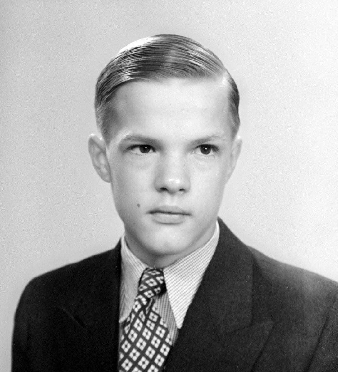Gustav Lagerby, Gävle. Foto midsommarafton 1950.
