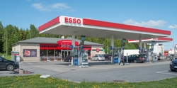 Esso bensinstasjon Hytteveien Vestby