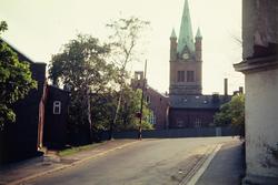 Utsikt fra Enerhaugplassen.