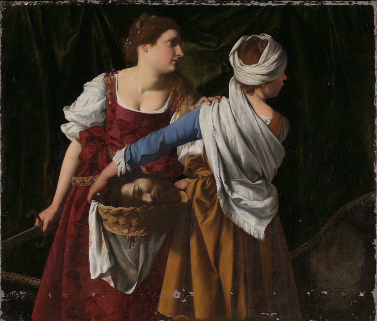 Judith og tjenestekvinnen med Holofernes' hode [Maleri]