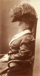 Anna Knudtzon. Bilde fra Marie Knudtzon (1879-1966) sin foto