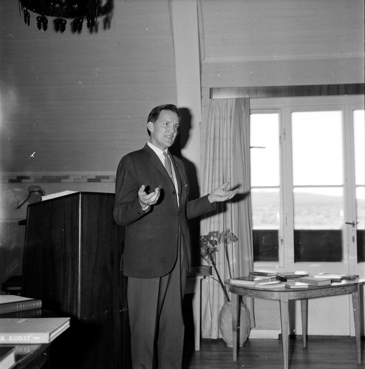Undersviks Stiftsgård,
Konstkurs,
Konstnär Karlström,
2-3 Oktober 1965