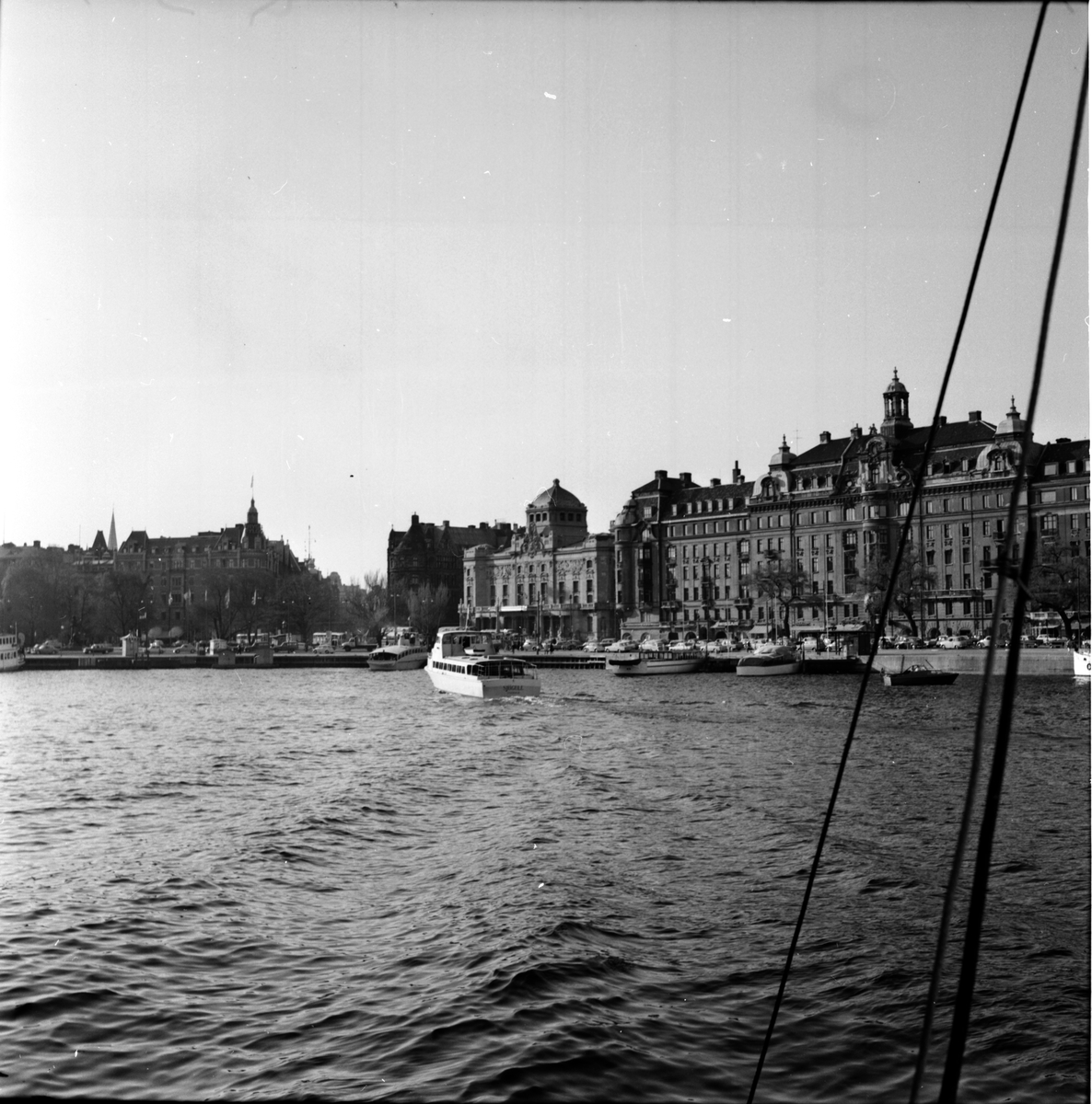 Nybroviken, Stockholm.
18 Maj 1966