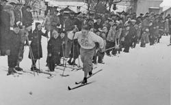 Langrennsløper i flott driv
