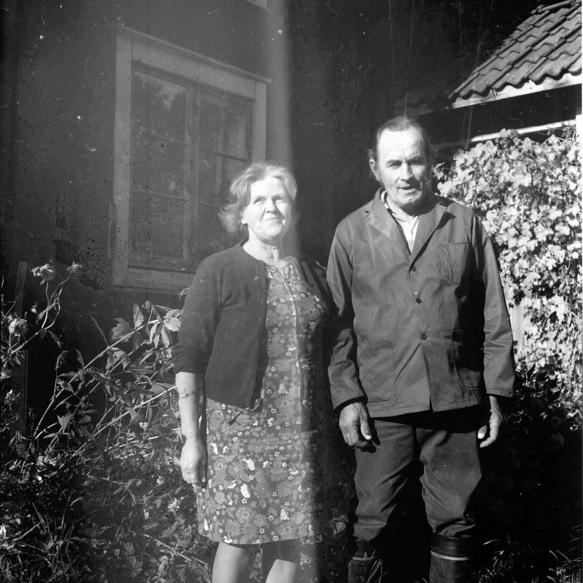 Elin och Holger småbrukare.
Björnbacken
Oktober 1972