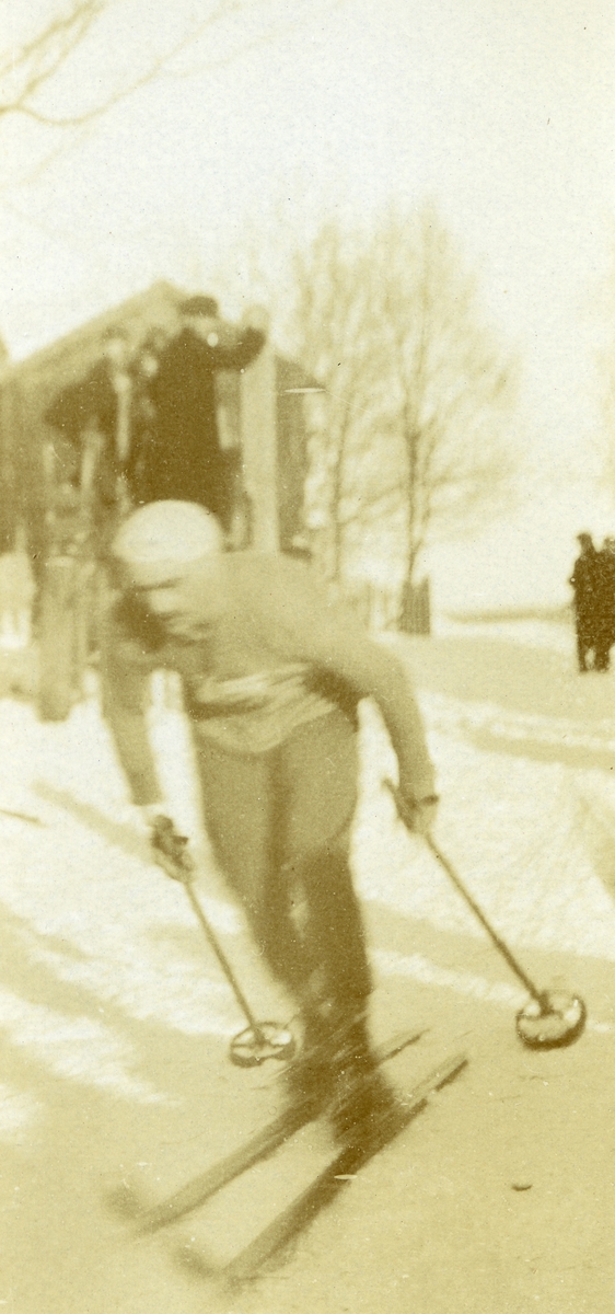 Skiløper; Johan Skjærbæk (Kjella, Østby) (26/9 1889 - 1976)