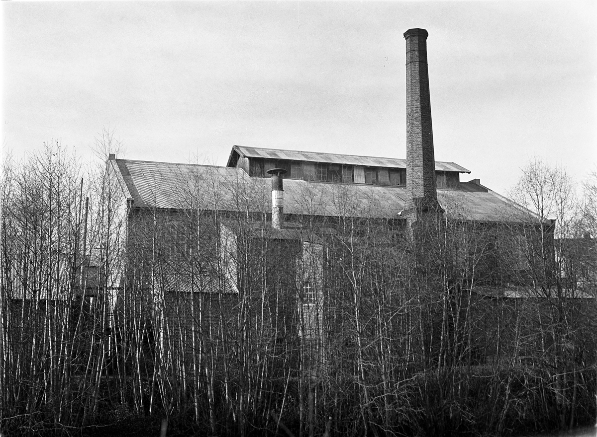 Toten Potetmelfabrikk, Lena, fotografert fra elvesida.