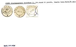 Stempelkatalog  6582 Steinsøynes, Smøla kommune, Møre og Rom